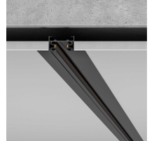 Шинопровод однофазные встраиваемый Elektrostandard Track Rail BK Recessed 85082/00 a057091