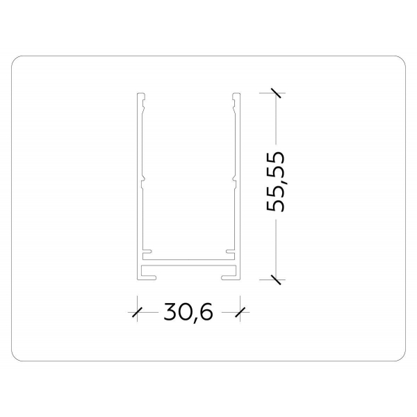 Шинопровод Ambrella Light Track System Magnetic 220V GL1006 Шинопровод Ambrella Light Track System Magnetic 220V GL1006