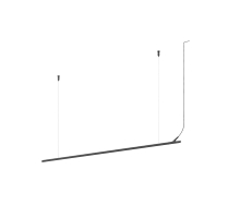Шинопровод подвесной 1м горизонтальный Maytoni Technical ARITY Busbar trunkings Arity TRX233-HL-1B