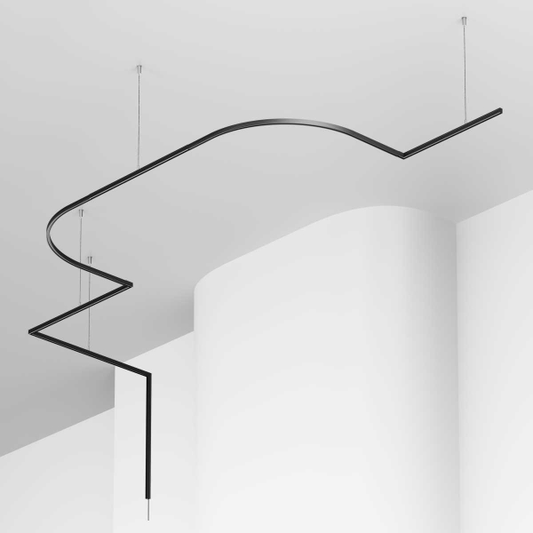 Шинопровод накладной/подвесной Maytoni Technical Busbar trunkings Levity TRX184-111B Шинопровод накладной/подвесной Maytoni Technical Busbar trunkings Levity TRX184-111B