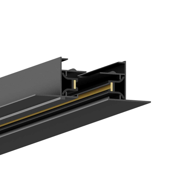 Шинопровод Hesby Lighting Skylite встраиваемый Однофазный 220В-1м, чёрный HSBL_0011 Шинопровод Hesby Lighting Skylite встраиваемый Однофазный 220В-1м, чёрный HSBL_0011