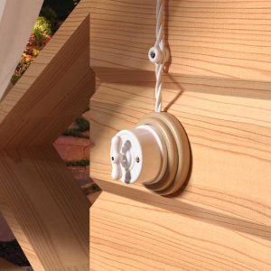 Ретро кабель Werkel витой трехжильный 2,5 мм белый W6453301 4690389165603