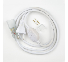 Шнур сетевой для светодиодной ленты Uniel UCX-SP4/B67-RGB White 1 Sticker 07692