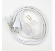 Шнур сетевой для светодиодной ленты Uniel UCX-SP4/B67-RGB White 1 Sticker 07692