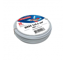 Провод ШВВП 2х0,5 мм², длина 20 метров, ГОСТ 7399-97 REXANT 01-8082-20