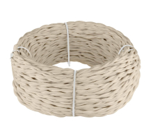 Ретро кабель Werkel витой двухжильный 2,5 мм песочный W6452646 4690389165832