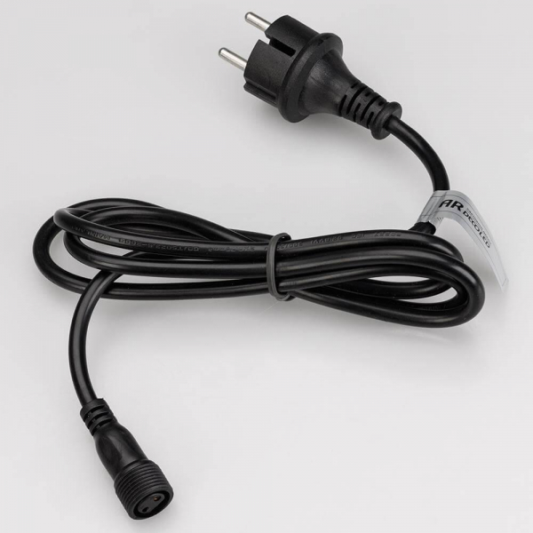 Шнур питания Ardecoled ARD-Classic-Ball-Live-1.5M Black 025652 Шнур питания Ardecoled ARD-Classic-Ball-Live-1.5M Black 025652