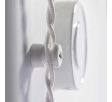 Ретро кабель Werkel витой двухжильный 2,5 мм белый W6452601 4690389165788