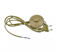 Шнур сетевой с вилкой и выключателем Uniel UCX-C20/02A-170 Brown UL-00004436