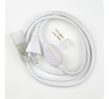 Шнур сетевой для светодиодной ленты Uniel UCX-SP4/B67-RGB White 1 Sticker 07692