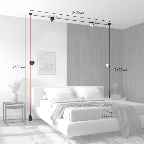 Трековая ременная система Denkirs Belty Set DK55SET16-01-BR