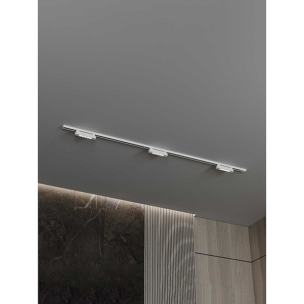 Трековая система со светильниками №9 однофазная накладная Hesby Lighting Skylite HSBL_kompl_S009_NI2W3K