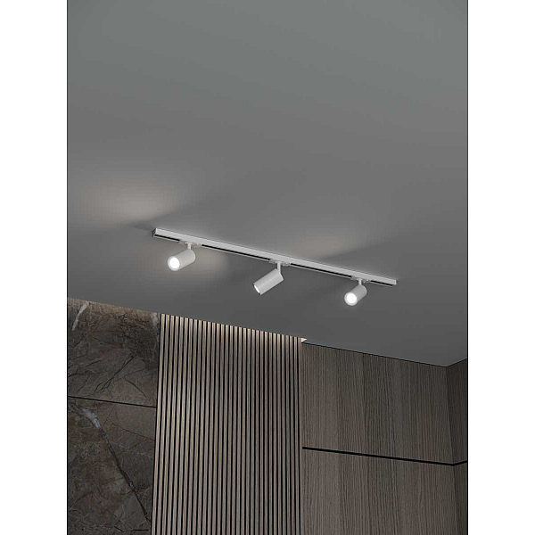 Накладная однофазная трековая система Hesby Lighting Skylite №3 со светильниками HSBL_kompl_S003_NI1W4K