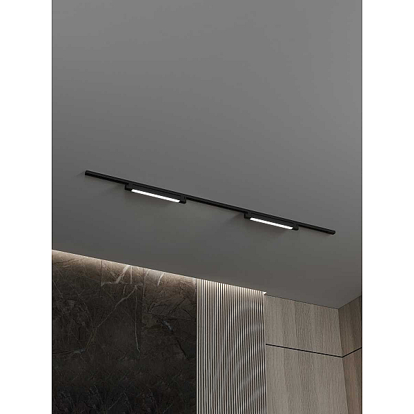 Трековая система со светильниками №1 однофазная накладная Hesby Lighting Skylite HSBL_kompl_S001_NI2B3K