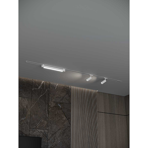Встраиваемая однофазная трековая система Hesby Lighting Skylite №5 со светильниками HSBL_kompl_S005_VI2W3K
