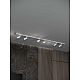 Накладная однофазная трековая система Hesby Lighting Skylite №3 со светильниками HSBL_kompl_S003_NI2W4K