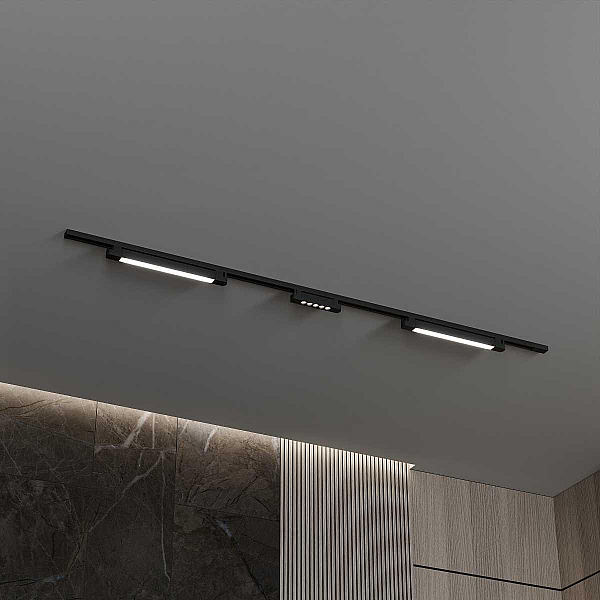 Трековая система со светильниками №10 однофазная накладная Hesby Lighting Skylite HSBL_kompl_S010_NI2B3K