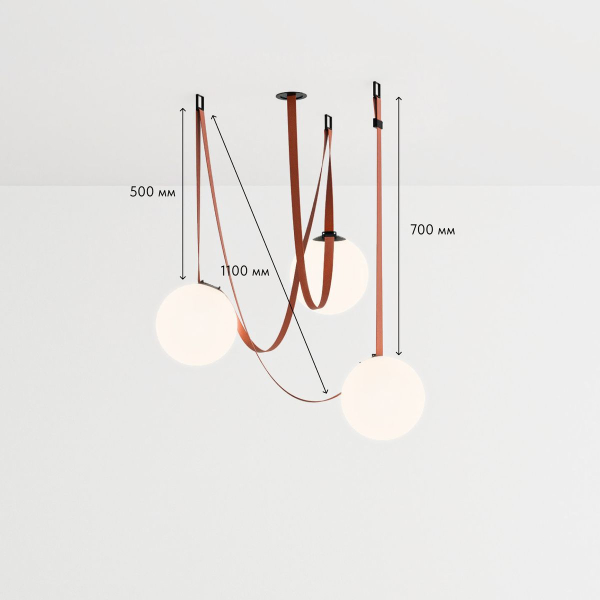 Трековая ременная система Denkirs Belty Set DK55SET22-01-BR