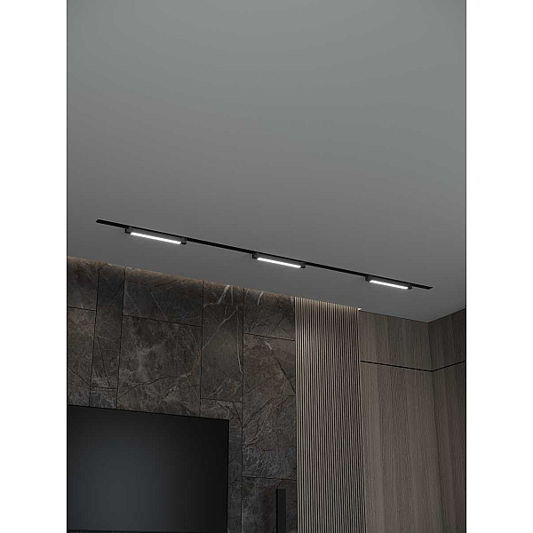 Встраиваемая однофазная трековая система Hesby Lighting Skylite №1 со светильниками HSBL_kompl_S001_VI3B3K