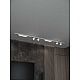 Накладная однофазная трековая система Hesby Lighting Skylite №14 со светильниками HSBL_kompl_S014_NI3W4K