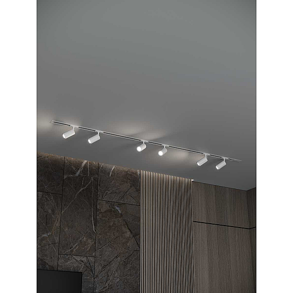 Встраиваемая однофазная трековая система Hesby Lighting Skylite №3 со светильниками HSBL_kompl_S003_VI2W3K