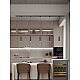 Накладная однофазная трековая система Hesby Lighting Skylite №12 со светильниками HSBL_kompl_S012_NI2B3K