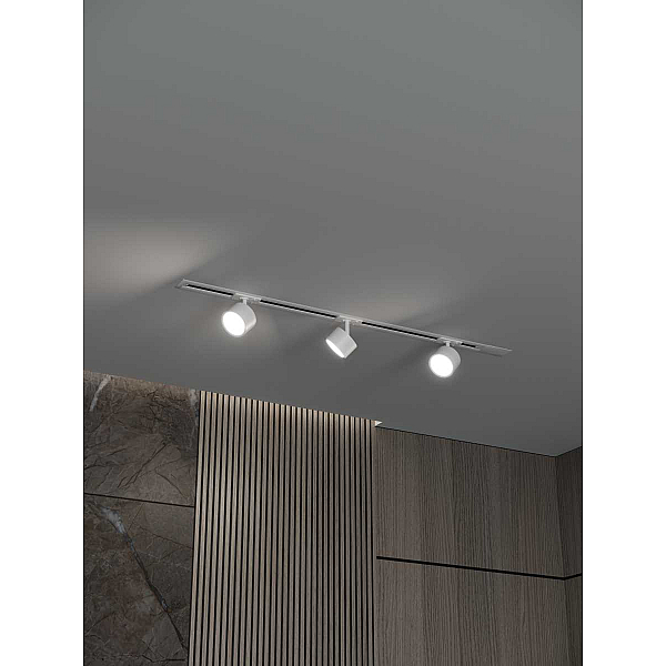 Встраиваемая однофазная трековая система Hesby Lighting Skylite №13 со светильниками HSBL_kompl_S013_VI1W3K