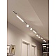 Накладная однофазная трековая система Hesby Lighting Skylite №14 со светильниками HSBL_kompl_S014_NI4W4K