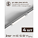 Встраиваемая однофазная трековая система Hesby Lighting Skylite №1 со светильниками HSBL_kompl_S001_VI4W4K