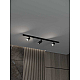 Накладная однофазная трековая система Hesby Lighting Skylite №3 со светильниками HSBL_kompl_S003_NI1B3K