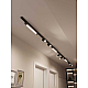 Накладная однофазная трековая система Hesby Lighting Skylite №5 со светильниками HSBL_kompl_S005_NI4B4K