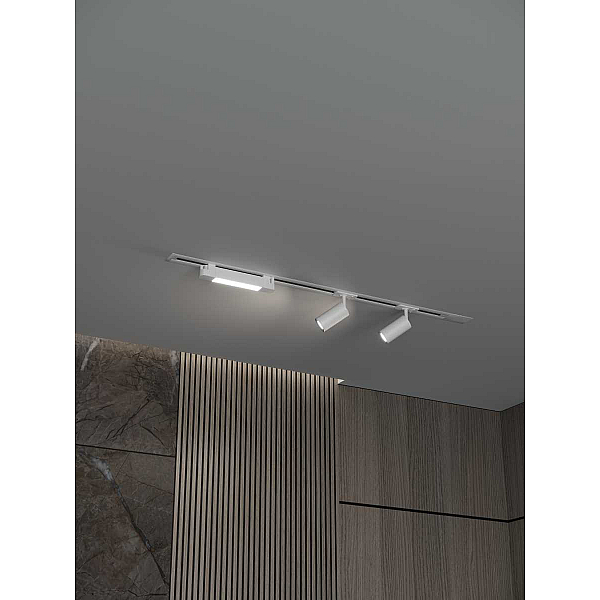 Встраиваемая однофазная трековая система Hesby Lighting Skylite №5 со светильниками HSBL_kompl_S005_VI1W3K