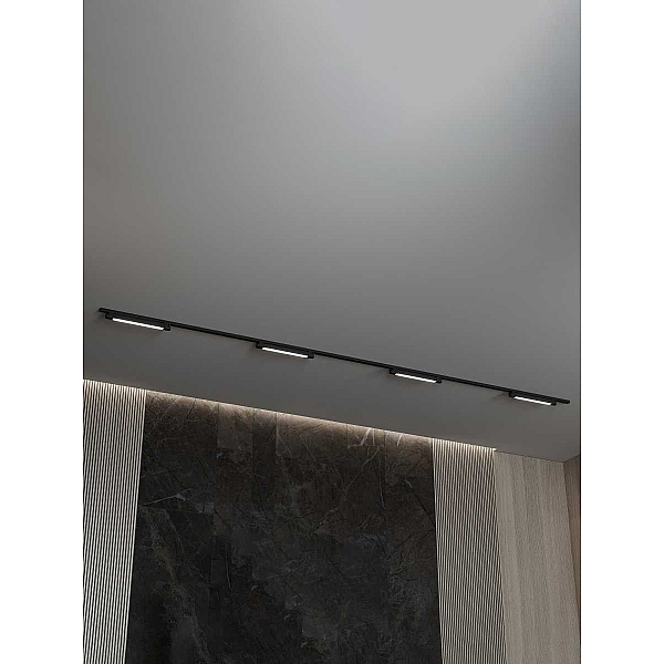 Трековая система со светильниками №1 однофазная накладная Hesby Lighting Skylite HSBL_kompl_S001_NI4B3K