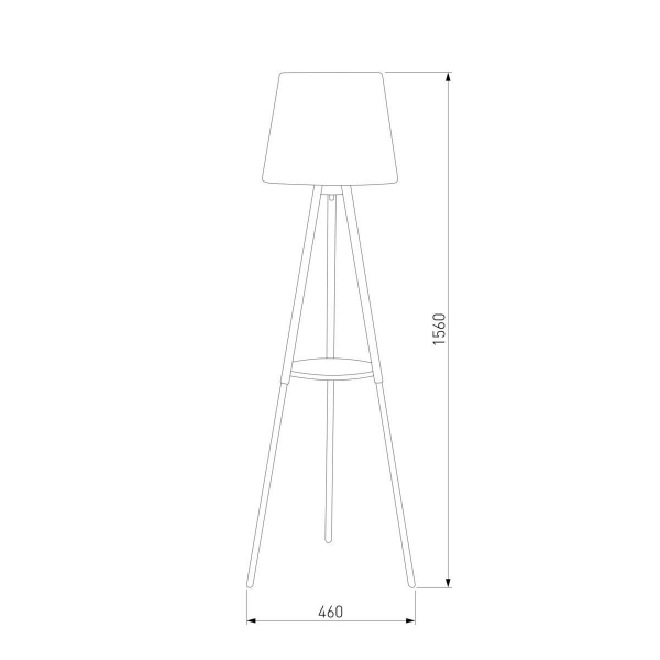 Торшер TK Lighting 698 Vaio White Торшер TK Lighting 698 Vaio White