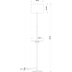 Торшер Combo A4056PN-1WH