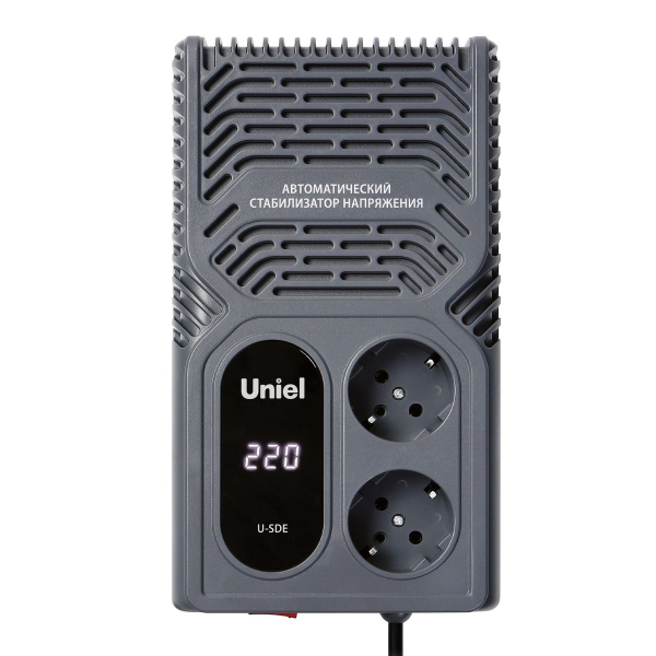 Стабилизатор напряжения Uniel Constant 1000ВА U-SDE 1000W UL-00012767 Стабилизатор напряжения Uniel Constant 1000ВА U-SDE 1000W UL-00012767