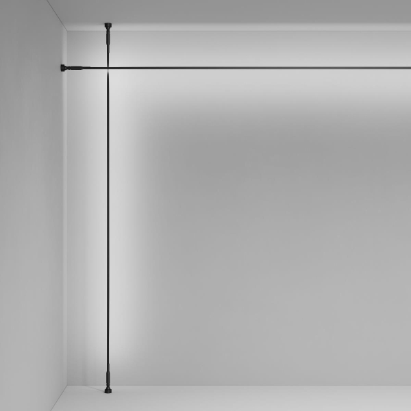 Струнный светодиодный светильник Elektrostandard Strongline 40127/LED черный a063379