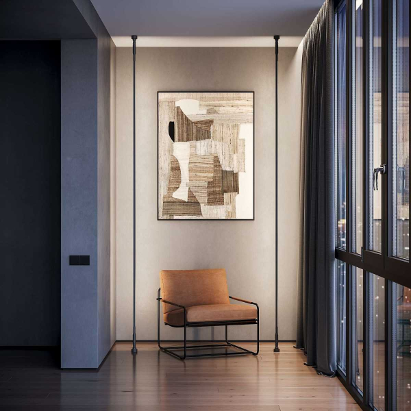 Струнный светодиодный светильник Elektrostandard Strongline 40127/LED черный a063379