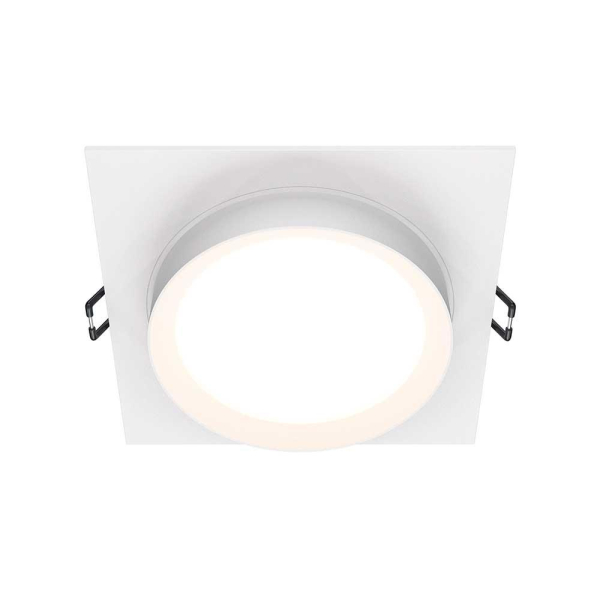 Встраиваемый светильник Maytoni Hoop DL086-GX53-SQ-W