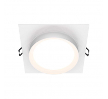 Встраиваемый светильник Maytoni Hoop DL086-GX53-SQ-W