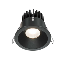 Встраиваемый светодиодный светильник Maytoni Technical Zoom DL034-L12W4K-B