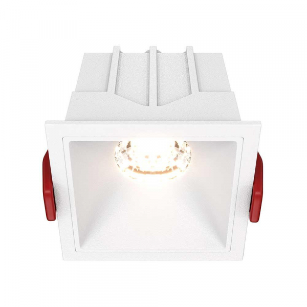 Встраиваемый светильник Maytoni Alfa LED DL043-01-10W3K-D-SQ-W Встраиваемый светильник Maytoni Alfa LED DL043-01-10W3K-D-SQ-W