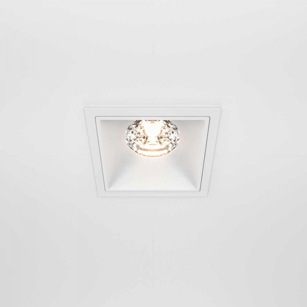 Встраиваемый светильник Maytoni Alfa LED DL043-01-15W3K-D-SQ-W Встраиваемый светильник Maytoni Alfa LED DL043-01-15W3K-D-SQ-W