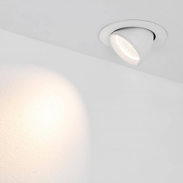 Встраиваемый светодиодный светильник Arlight LTD-Explorer-R100-12W Warm3000 024026 Встраиваемый светодиодный светильник Arlight LTD-Explorer-R100-12W Warm3000 024026