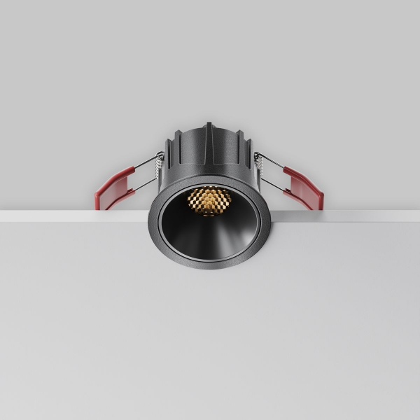 Встраиваемый светодиодный светильник Maytoni Technical Downlight Alfa LED DL043-01-10W2.7K-RD-B Встраиваемый светодиодный светильник Maytoni Technical Downlight Alfa LED DL043-01-10W2.7K-RD-B