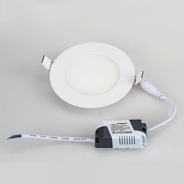 Встраиваемый светодиодный светильник Arlight DL-120M-9W White 020105 Встраиваемый светодиодный светильник Arlight DL-120M-9W White 020105