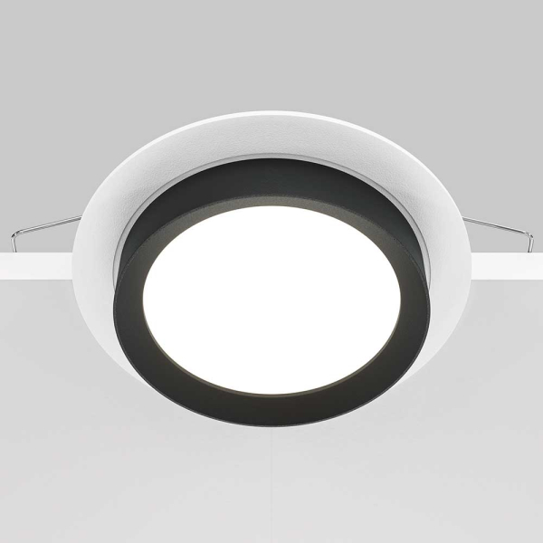 Встраиваемый светильник Maytoni Hoop DL086-GX53-RD-WB