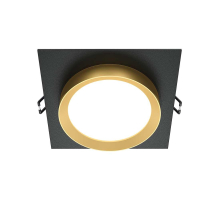 Встраиваемый светильник Maytoni Hoop DL086-GX53-SQ-BG