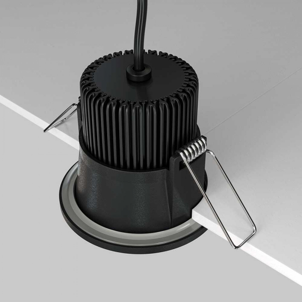 Встраиваемый светодиодный светильник Maytoni Technical Zoom Dim Triac DL034-01-06W3K-D-B Встраиваемый светодиодный светильник Maytoni Technical Zoom Dim Triac DL034-01-06W3K-D-B