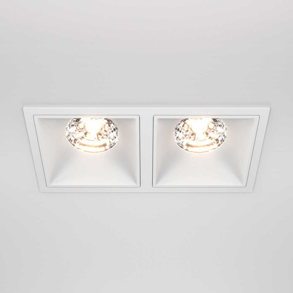 Встраиваемый светильник Maytoni Alfa LED DL043-02-15W3K-D-SQ-W